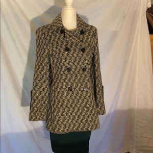 Coach houndstooth coat
